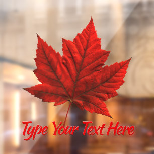 Canada Decal Canada Maple Leaf Window Decal