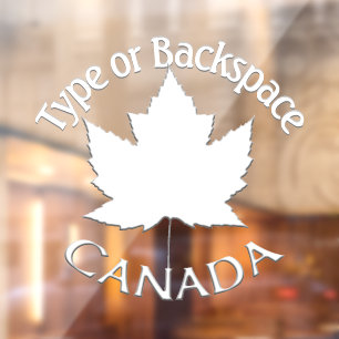 Canada Decals Personalise Cool Canada Window Decal