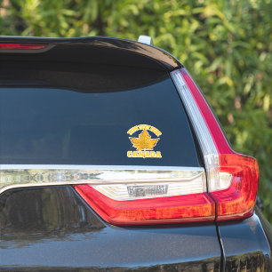 Canada Decals Personalised Sporty Canada Stickers