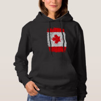 Canada Distressed Maple Leaf Canadian Flag Citizen