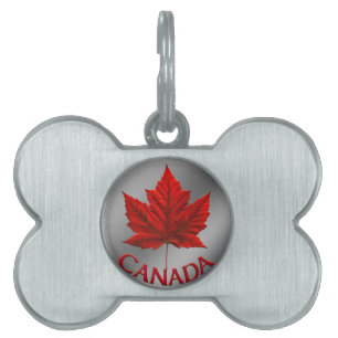 Canada Dog Tag Custom Canada Pet Tag Souvenirs