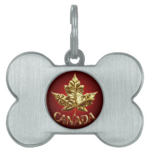Canada Dog Tags Personalised Canada Pet Souvenirs