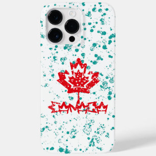 CANADA double RAIN EARTH MAPLE BY MASANSER PIXELAT Case-Mate iPhone 14 Pro Max Case