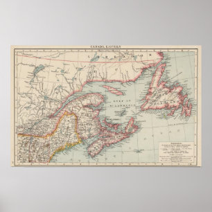 Canada Eastern Poster