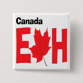 Canada Eh 15 Cm Square Badge