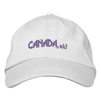 CANADA, eh? Embroidered Look Hat