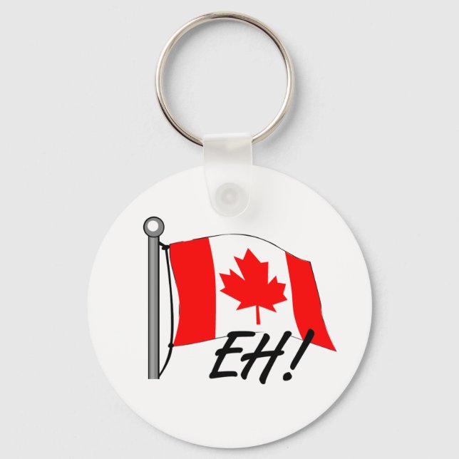 Canada Eh Key Ring (Front)