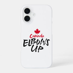 CANADA Elbows Up red maple is not for sale to USA iPhone 16 Case