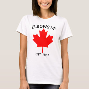 Canada Elbows Up Shirt, Protest Support Shirt, Tru T-Shirt