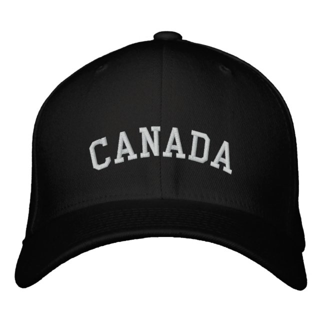 CANADA EMBROIDERED HAT (Front)