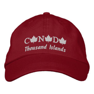 Canada Embroidered Thousand Islands Cap