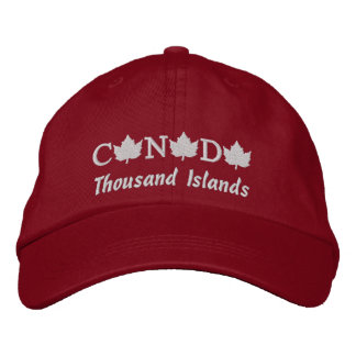 Canada Embroidered Thousand Islands Cap