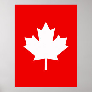 Canada Established 1867 150 Years Style Poster