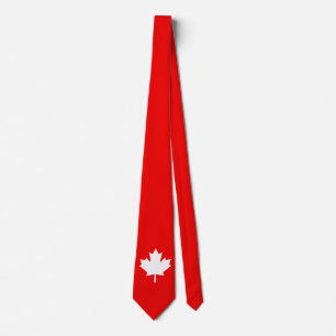Canada Established 1867 Anniversary 150 Years Tie