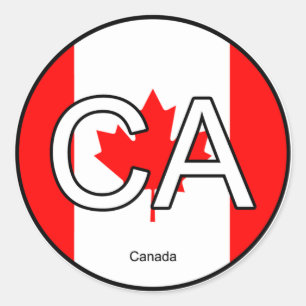 Canada Euro Sticker