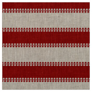 Canada Fabric Canada Maple Leaf Fabric Flag Fabric
