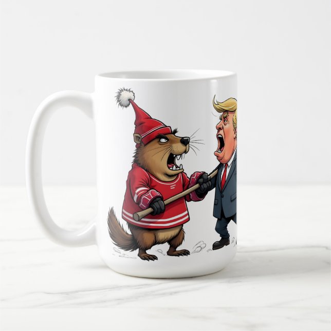 Canada fighting Trump Mug (Left)
