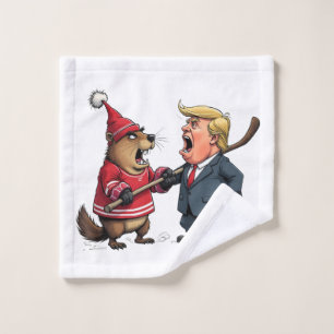 Canada fighting Trump Wash Cloth
