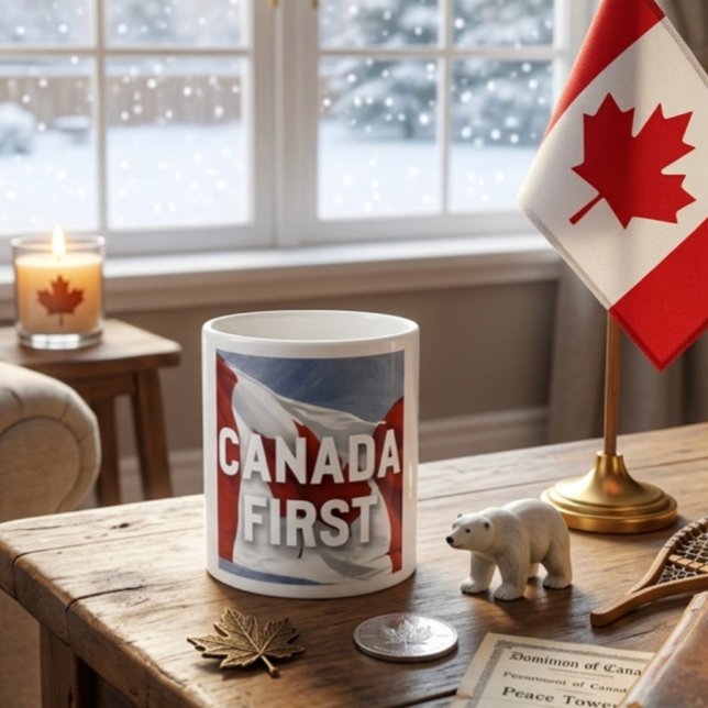 Canada first. Conservative Party Canada  Large Coffee Mug (Creator Uploaded)