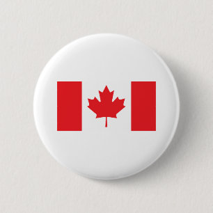 Canada Flag 6 Cm Round Badge