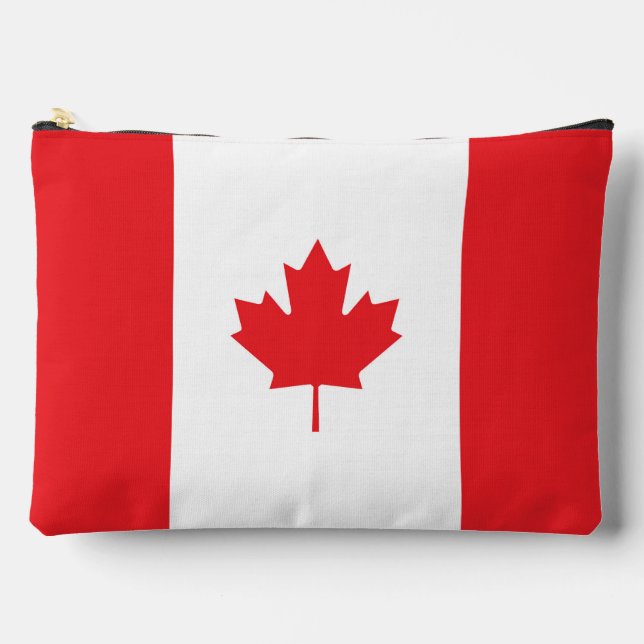 Canada flag accessory pouch (Front)