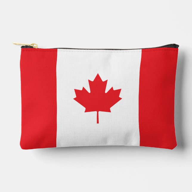 Canada flag accessory pouch (Front)