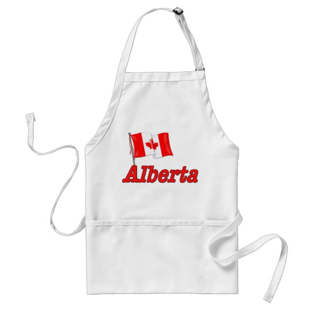 Canada Flag - Alberta Standard Apron (Front)
