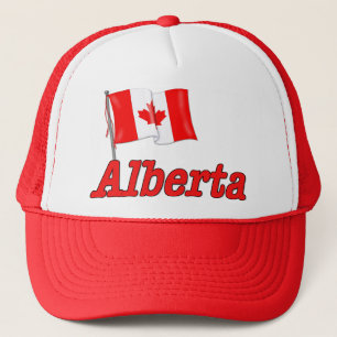 Canada Flag - Alberta Trucker Hat