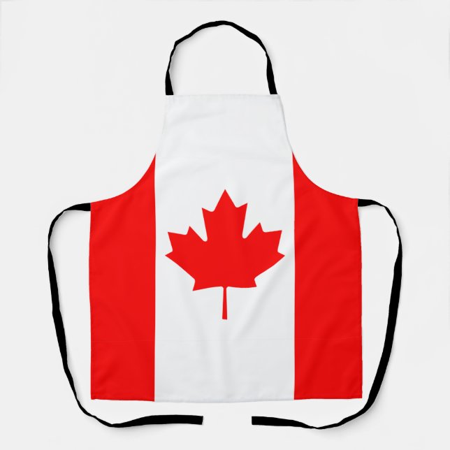 Canada Flag All-Over Print Apron (Front)