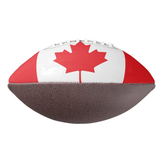 Canada flag american football (Rotated 90)