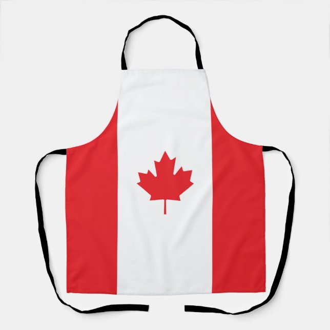 Canada flag apron (Front)