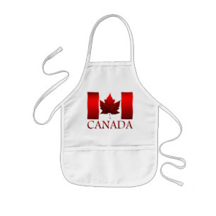 Canada Flag Apron Kid's Canada Souvenir Apron