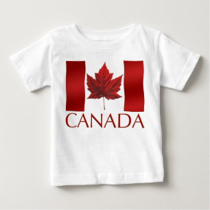 Canada Flag Baby T-shirt Canada Baby T-shirt