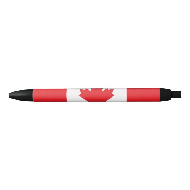 Canada flag black ink pen (Front)
