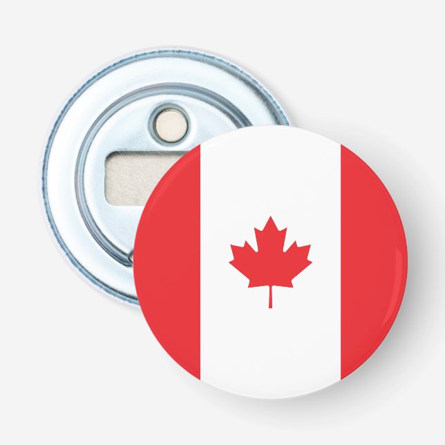 Canada flag bottle opener (Front)
