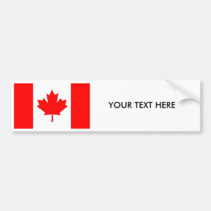 CANADA FLAG Bumper Sticker