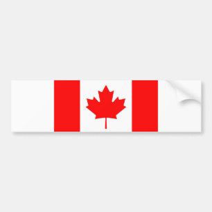 Canada Flag Bumper Sticker
