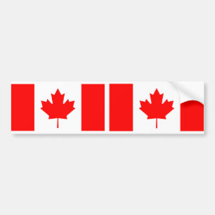 Canada Flag Bumper Sticker