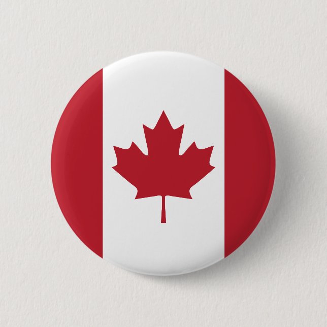 Canada Flag Button (Front)