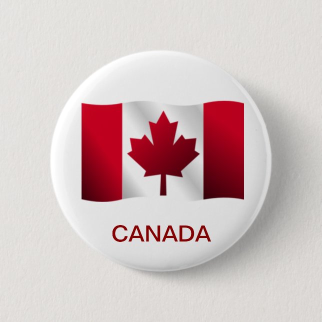 Canada Flag Button (Front)
