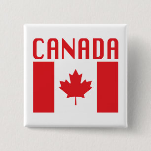Canada Flag Button