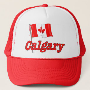 Canada Flag - Calgary Trucker Hat