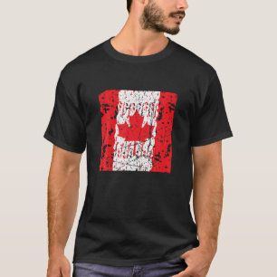 Canada Flag Canadian Day Maple Leaf Canadian Famil T-Shirt