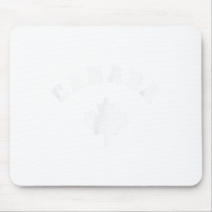 Canada Flag Canadian Vacation Fishing Hiking Skiin Mouse Mat