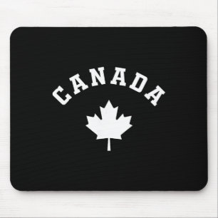 Canada Flag Canadian Vacation Fishing Hiking Skiin Mouse Mat