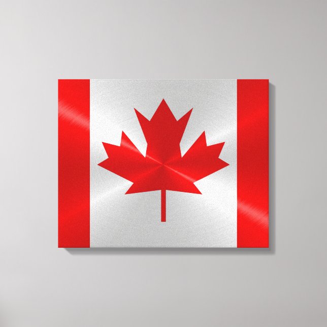 Canada Flag Canvas Print (Front)