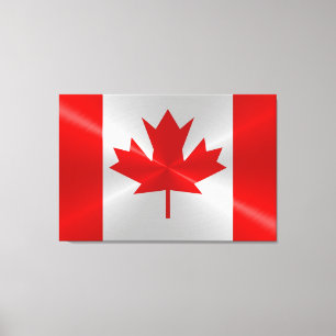 Canada Flag Canvas Print