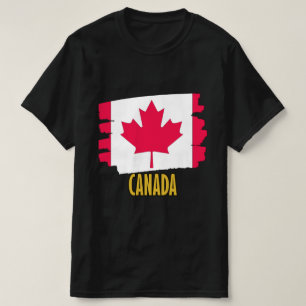 Canada Flag – Classic Maple Leaf Design T-Shirt