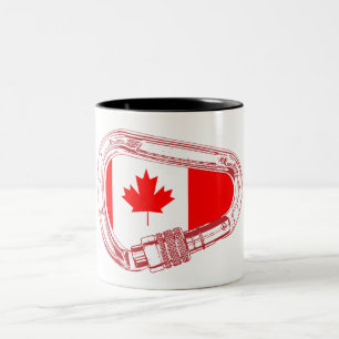 Canada Flag Climbing Carabiner Mug