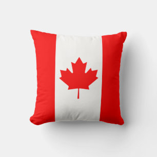 Canada flag cushion